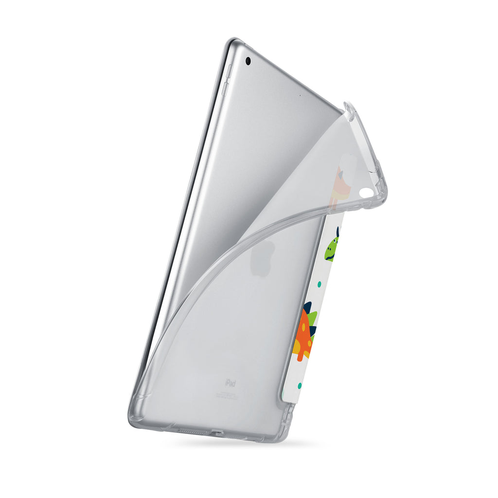 iPad SeeThru Casd with Dinosaur Design
