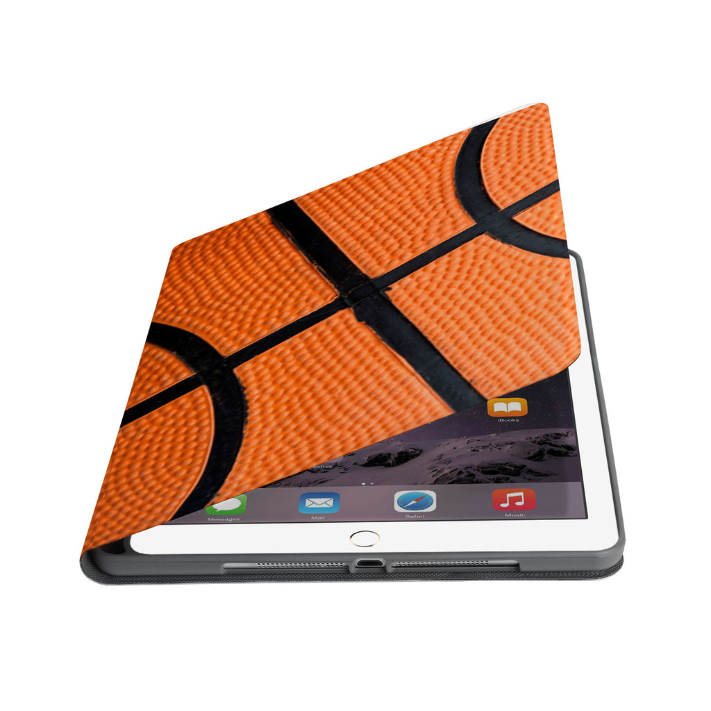 Auto wake and sleep function of the personalized iPad folio case with Sport design