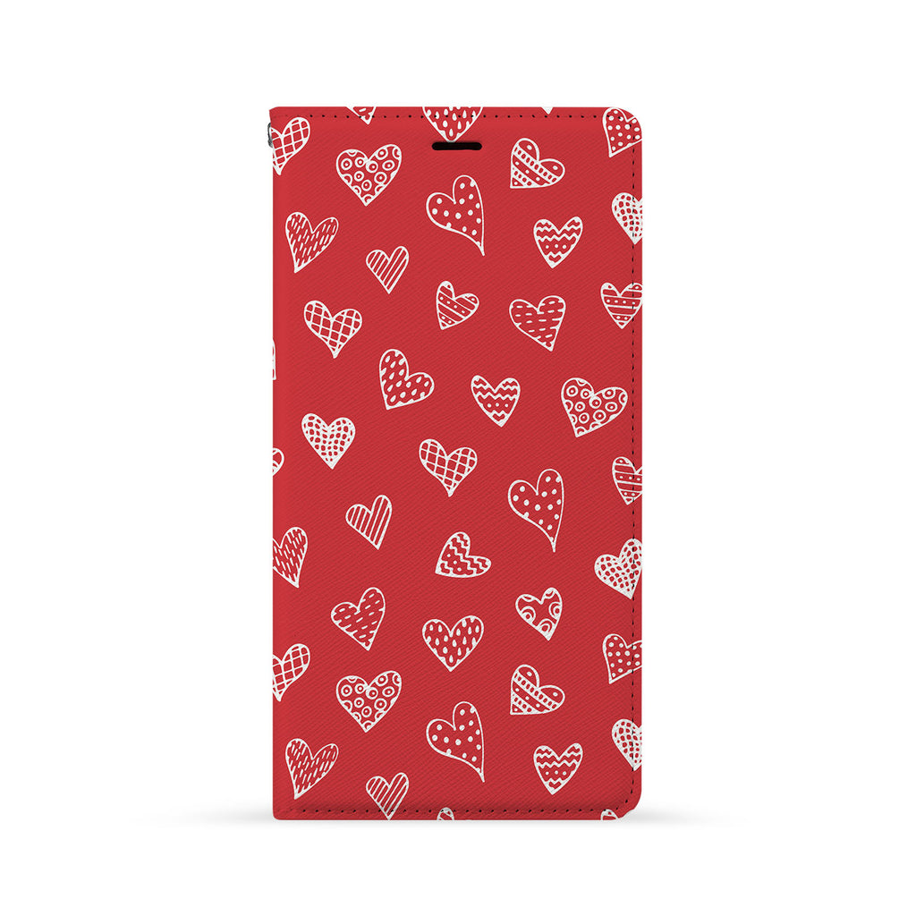 Front Side of Personalized iPhone Wallet Case with 4 design