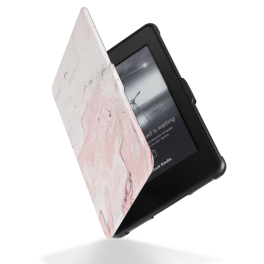 Reinforced rubber bumpers on the corners to protect your Kindle Paperwhite