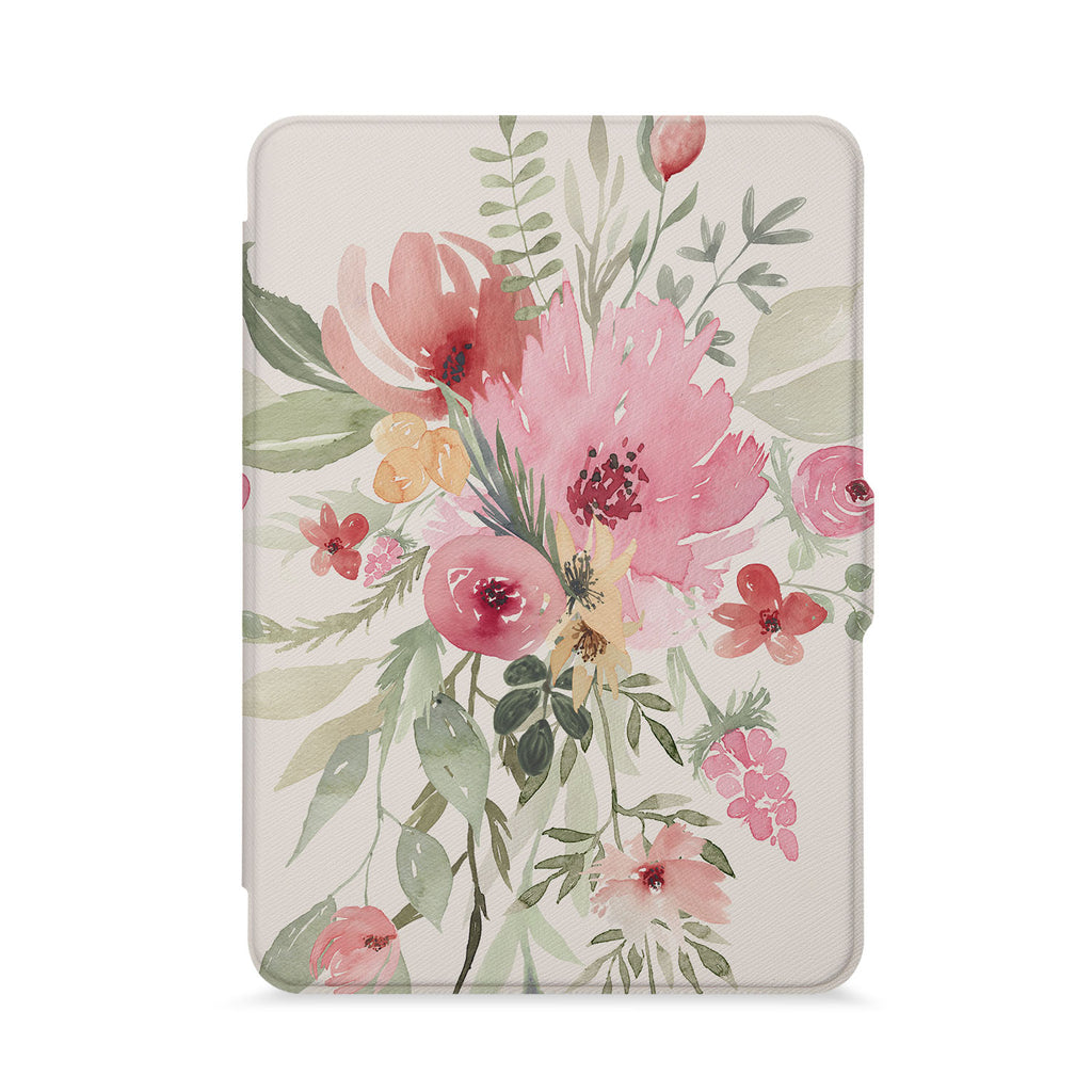 front view of personalized kindle paperwhite case with 07 design - swap