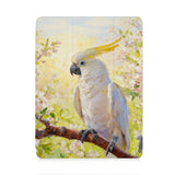 front view of personalized iPad case with pencil holder and Australia Wild Animal design