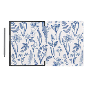 Vista Case reMarkable Folio case with Flower Design has an integrated holder for pen marker  so you never have to leave your extra tech behind. - swap