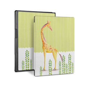 Vista Case reMarkable Folio case with Cute Animal 2 Design perfect fit for easy and comfortable use. Durable & solid frame protecting the reMarkable 2 from drop and bump.