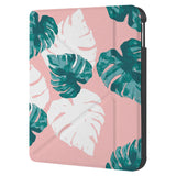 swap front and back view of personalized KOBO case and Pink Flower 2 design