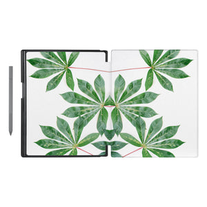 Vista Case reMarkable Folio case with Flat Flower Design has an integrated holder for pen marker  so you never have to leave your extra tech behind. - swap