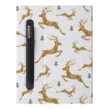 The Personalized VistaCase reMarkable Pen Holder Case with Christmas design features a built-in Marker pen holder,