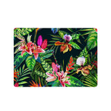 Add your name, company name, signature to this Front Personalized microsoft surface laptop Case Flowers design