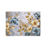 Add your name, company name, signature to this Front Personalized microsoft surface laptop Case Flower Art design