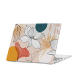 personalized microsoft laptop case features a lightweight two-piece design and Spring print