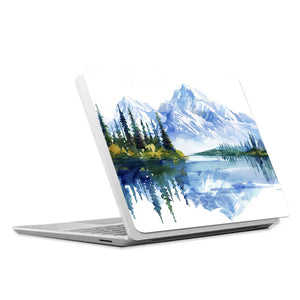 The #1 bestselling Personalized microsoft surface laptop Case with Watercolor View design