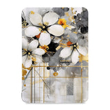 the front view of Personalized Samsung Galaxy Tab Case with Flower Art design