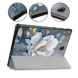 Full, comfortable access to all ports and function buttons with Flower Art design