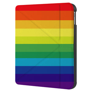 swap front and back view of personalized KOBO case and Rainbow design