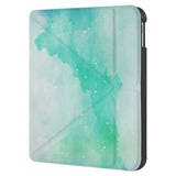 swap front and back view of personalized KOBO case and Abstract Watercolor Splash design