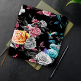 personalized KOBO case and Black Flower design