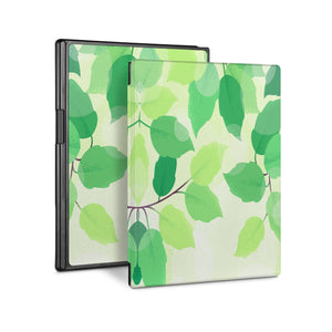 Vista Case reMarkable Folio case with Leaves Design perfect fit for easy and comfortable use. Durable & solid frame protecting the reMarkable 2 from drop and bump.