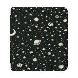 front view of personalized Kobo case with Space design