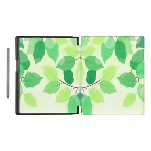 Vista Case reMarkable Folio case with Leaves Design has an integrated holder for pen marker  so you never have to leave your extra tech behind. - swap