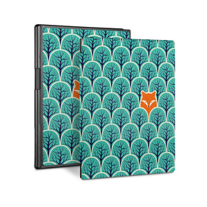 Vista Case reMarkable Folio case with Fox Fun Design perfect fit for easy and comfortable use. Durable & solid frame protecting the reMarkable 2 from drop and bump.