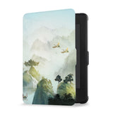 kindle foilo case with Watercolor View design, Opens and closes just like a book to wake your Kindle or put it to sleep - swap