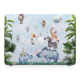 This lightweight, slim hardshell with Rainforest Animals design is easy to install and fits closely to protect against scratches