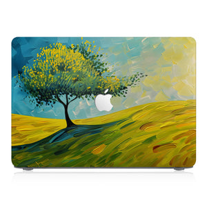 This lightweight, slim hardshell with Tree Painting design is easy to install and fits closely to protect against scratches