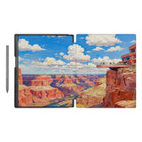 swap - Vista Case reMarkable Folio case with US Famous Attractions Design has an integrated holder for pen marker so you never have to leave your extra tech behind.