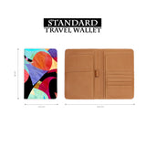 Travel Wallet - Abstract Art