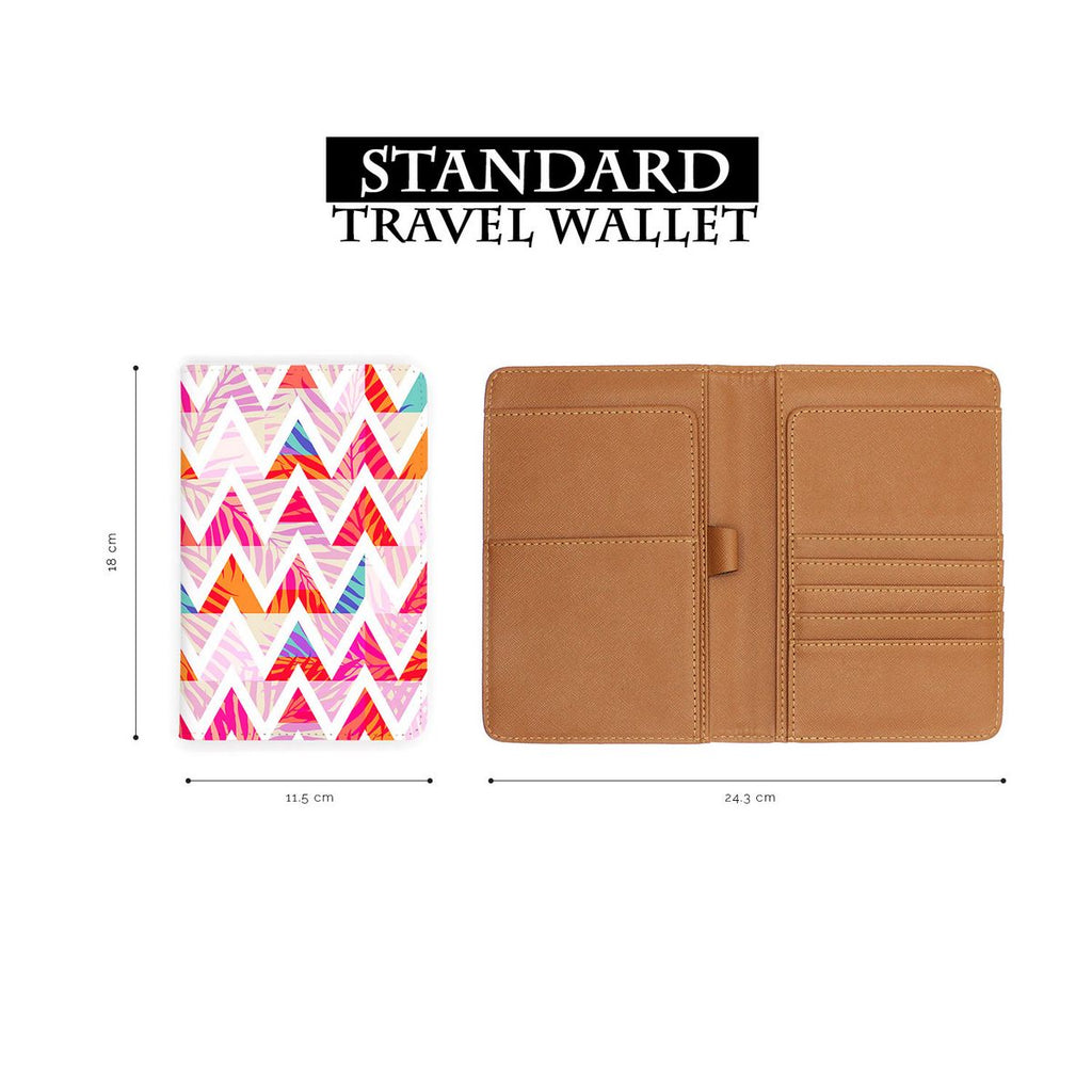 Travel Wallet - Abstract Pink