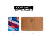 Travel Wallet - Abstract Paint