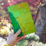 Travel Wallet - Abstract green