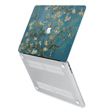 hardshell case with Oil Painting design has rubberized feet that keeps your MacBook from sliding on smooth surfaces