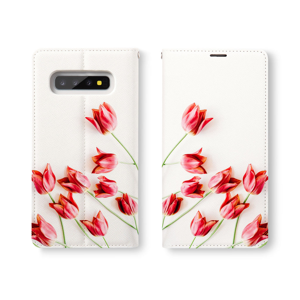 Personalized Samsung Galaxy Wallet Case with FlatFlower desig marries a wallet with an Samsung case, combining two of your must-have items into one brilliant design Wallet Case. 