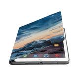 Auto wake and sleep function of the personalized iPad folio case with Landscape design 