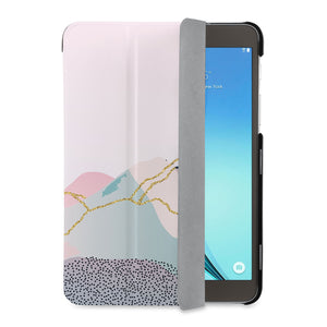 auto on off function of Personalized Samsung Galaxy Tab Case with Marble Art design - swap
