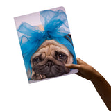 Designed to be the lightest weight of  personalized iPad folio case with Dog design