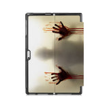 the back side of Personalized Microsoft Surface Pro and Go Case with Horror design