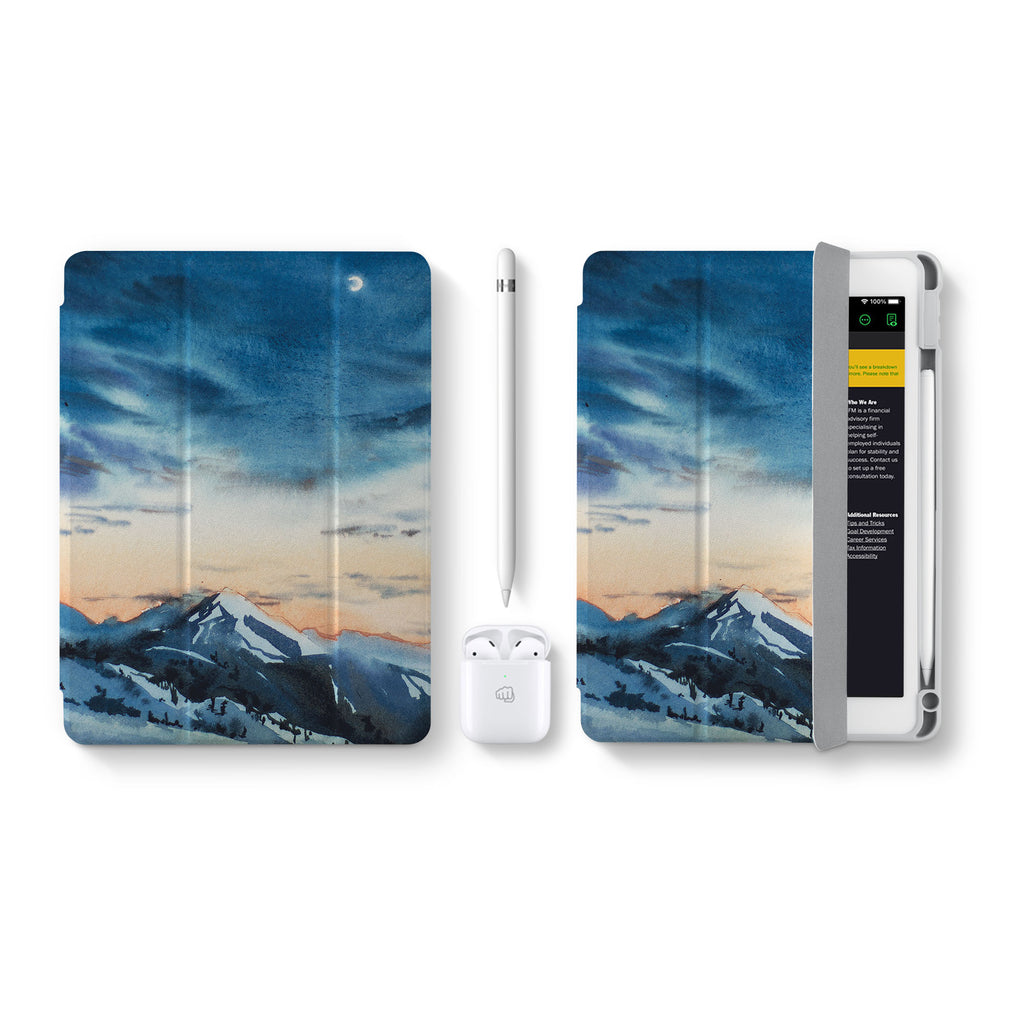 Vista Case iPad Premium Case with Landscape Design perfect fit for easy and comfortable use. Durable & solid frame protecting the tablet from drop and bump.