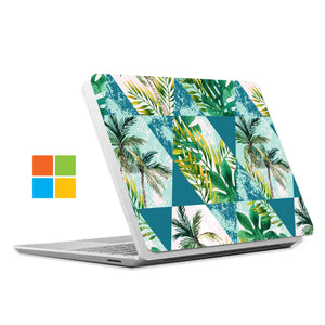The #1 bestselling Personalized microsoft surface laptop Case with Tropical Leaves design