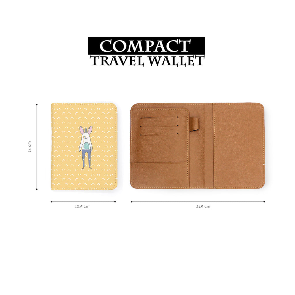 compact size of personalized RFID blocking passport travel wallet with Adventure Collection design