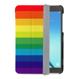 auto on off function of Personalized Samsung Galaxy Tab Case with Rainbow design - swap