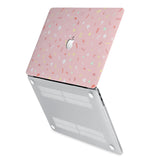 hardshell case with Baby design has rubberized feet that keeps your MacBook from sliding on smooth surfaces