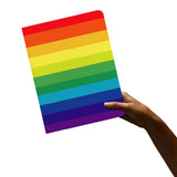 Designed to be the lightest weight of  personalized iPad folio case with Rainbow design
