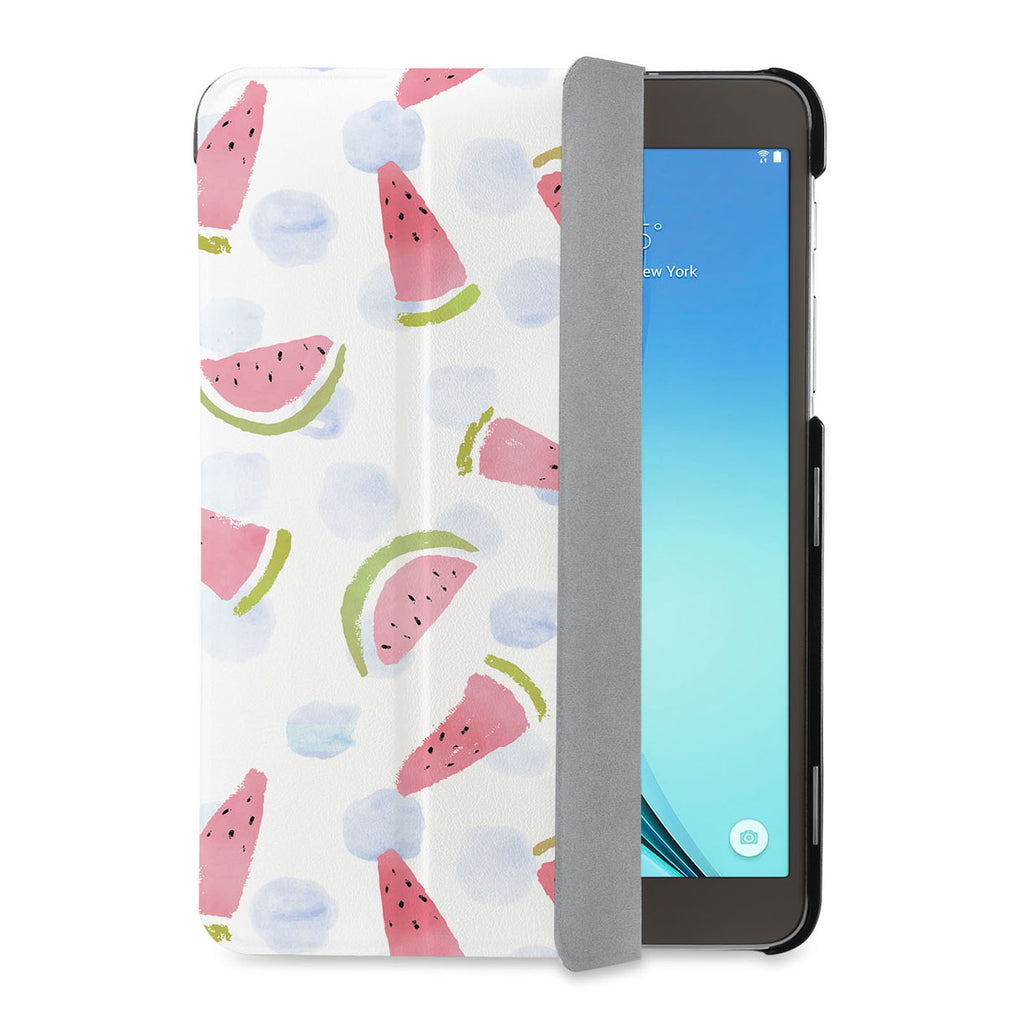 auto on off function of Personalized Samsung Galaxy Tab Case with Fruit Red design - swap