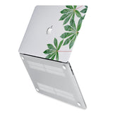 hardshell case with Flat Flower design has rubberized feet that keeps your MacBook from sliding on smooth surfaces