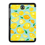 the back view of Personalized Samsung Galaxy Tab Case with Fruit design