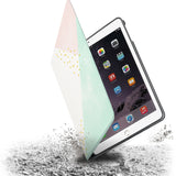 Drop protection from the personalized iPad folio case with Simple Scandi Luxe design 