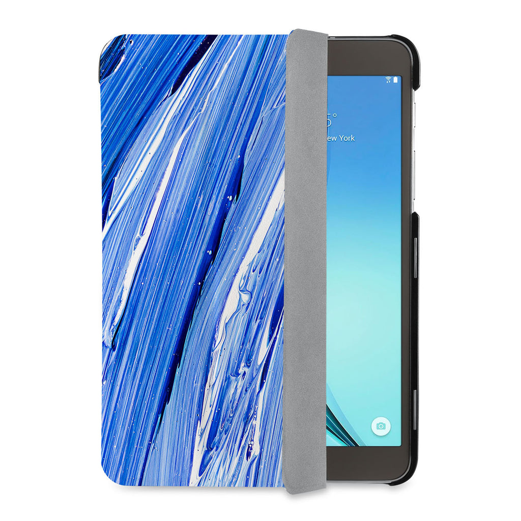 auto on off function of Personalized Samsung Galaxy Tab Case with Futuristic design - swap