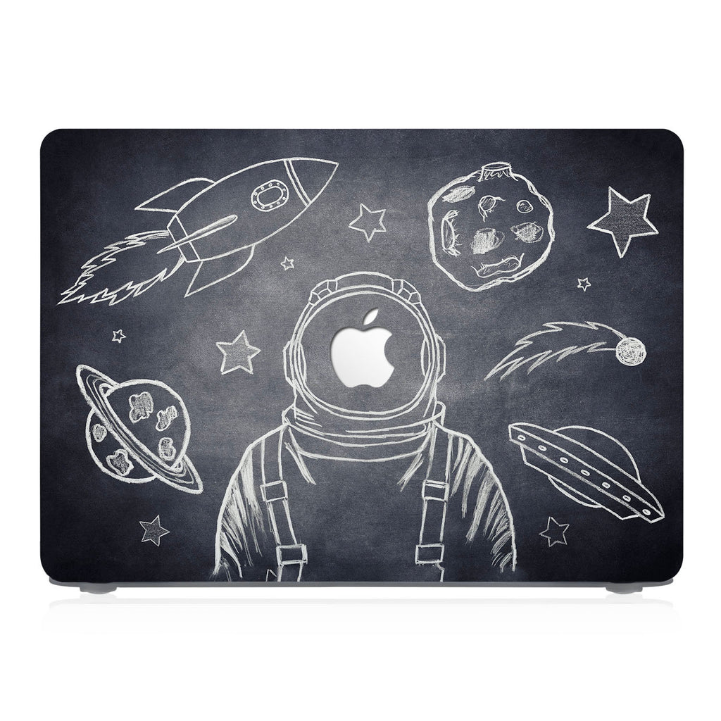 This lightweight, slim hardshell with Astronaut Space design is easy to install and fits closely to protect against scratches